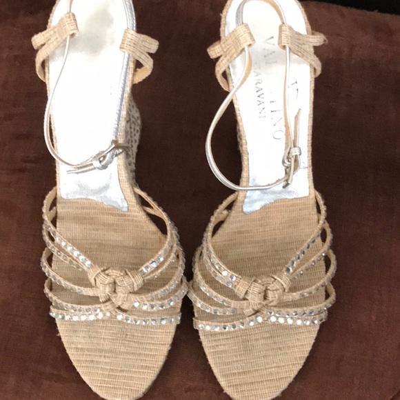 Valentino Garavani Shoes - Valentino Garavani Wedges Swarovski Crystal 39/8